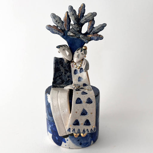 Listening to the Bird Song by Helen Martino | Contemporary Ceramics for sale at The Biscuit Factory Newcastle 