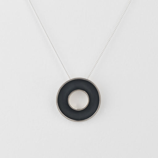 Medium Orbis Necklace - Black