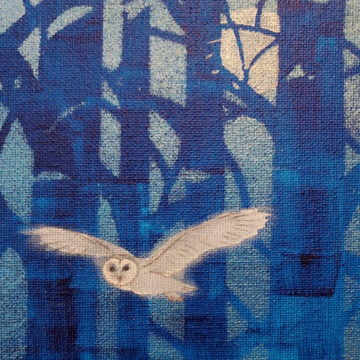 Night Flight by Stanley Bird | Contemporary Painting for sale at The Biscuit Factory Newcastle 