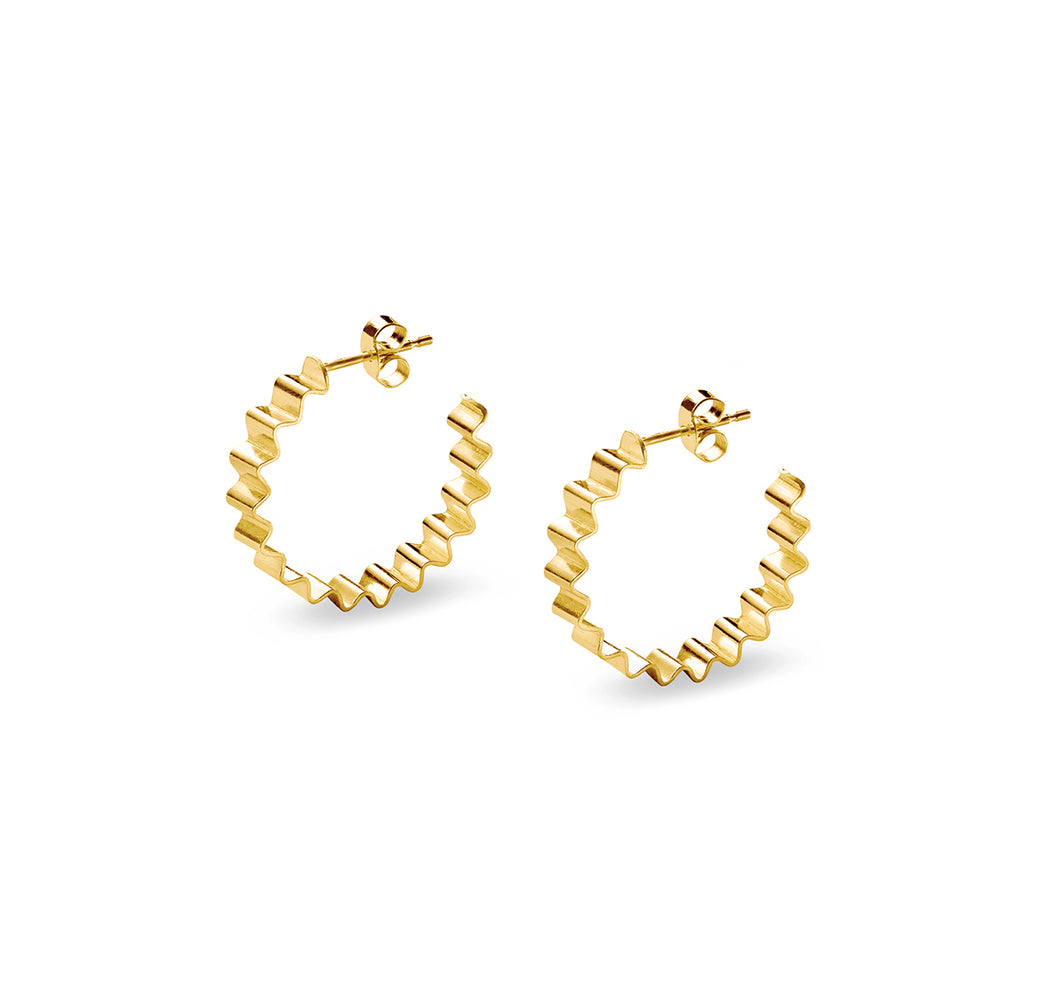 Classic Onduléé Hoops