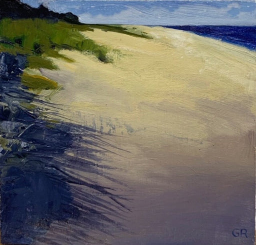 Pines on the Beach by Graham Rider | Contemporary painting for sale at The Biscuit Factory Newcastle 