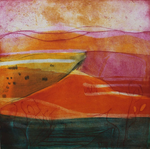 September Glow by Louise Davies | Limited edition prints for sale at The Biscuit Factory Newcastle 