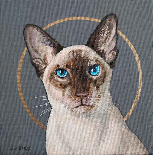 Serenity by Stanley Bird | Contemporary Animal Portraiture for sale at The Biscuit Factory Newcastle 