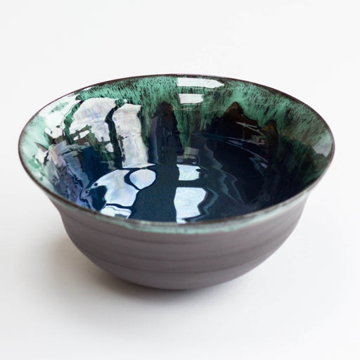 Skogafoss Steep Waterfall Bowl by Kirsty Adams | Contemporary Ceramics for sale at The Biscuit Factory Newcastle