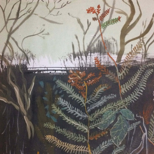 Soft Fern by Trina Dalziel | Contemporary Painting for sale at The Biscuit Factory Newcastle