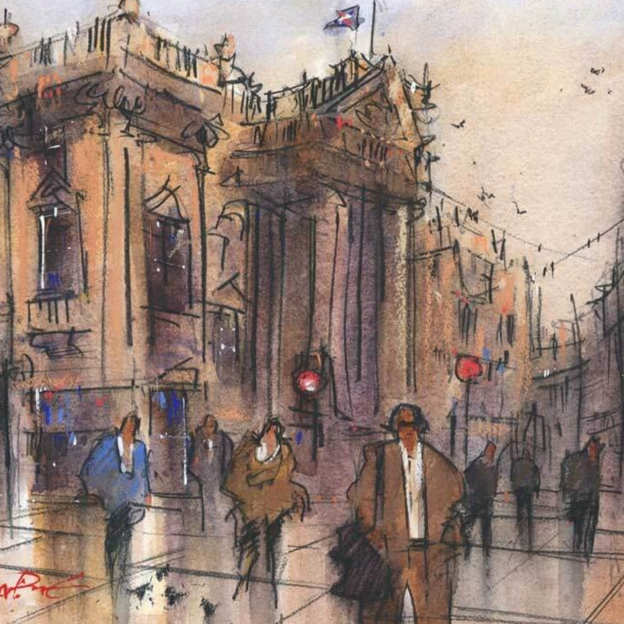 Theatre Royal by Alan Smith Page | Contemporary prints for sale at The Biscuit Factory Newcastle 