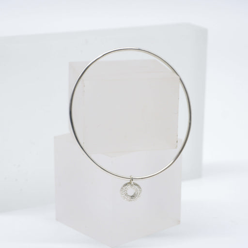 Torus Bangle - Silver