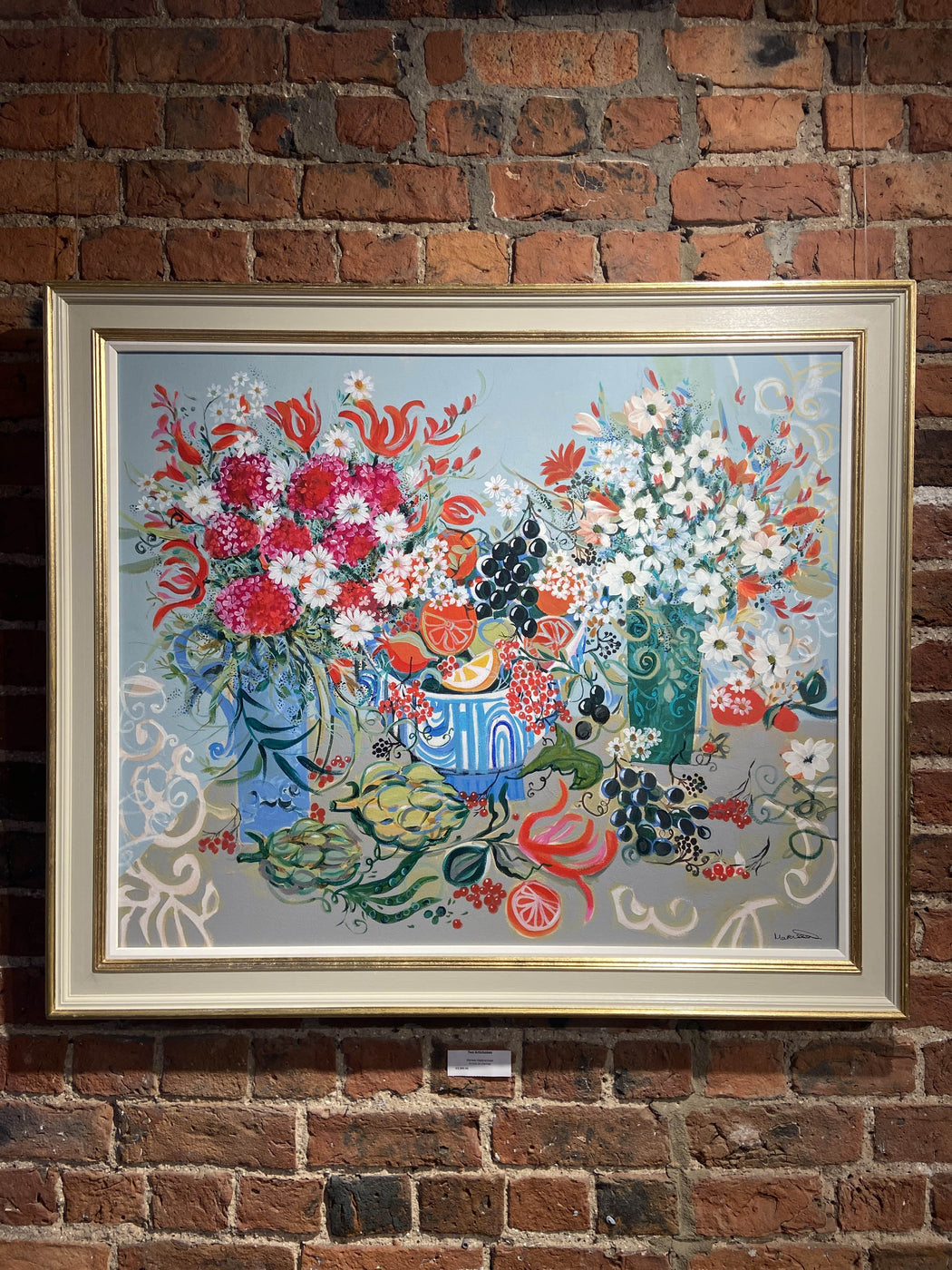 Two Artichokes from the Garden