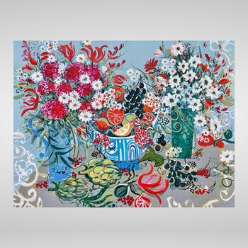 Two Artichokes from the Garden