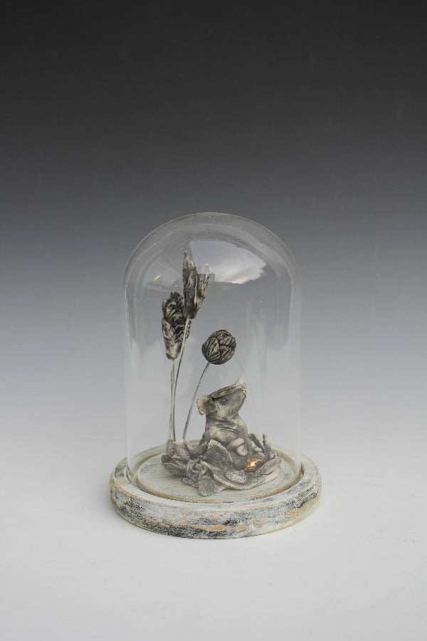 A Golden Find Mice Cloche by Jack Durling | Contemporary Ceramics for sale at The Biscuit Factory Newcastle