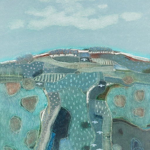 A Picture of Distance by Rob van Hoek | Contemporary landscape painting for sale at The Biscuit Factory Newcastle 