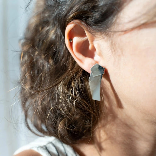 Aike Earrings by Megan Collins | Contemporary Jewellery for sale at The Biscuit Factory Newcastle 