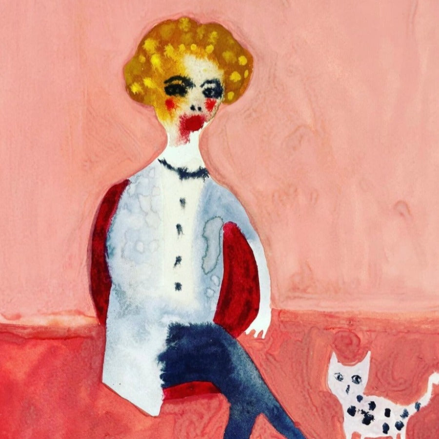 Barbara by Bliss Coulthard | Contemporary Painting for sale at The Biscuit Factory Newcastle 