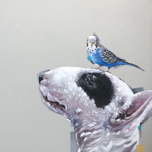 Besties by Darren Dearden | Contemporary Painting for sale at The Biscuit Factory Newcastle 