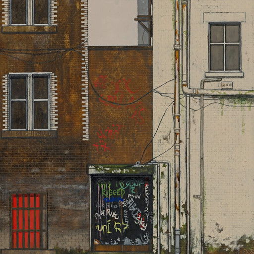 Black Door by Cate Inglis | Contemporary Painting for sale at The Biscuit Factory Newcastle 