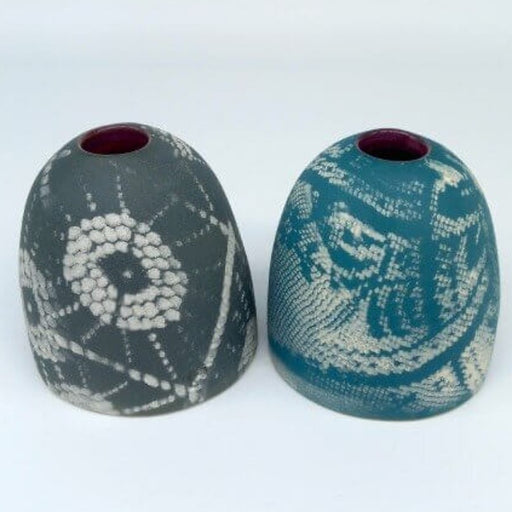 Bud Vases by Lesley Farrell | Contemporart Ceramics for sale at The Biscuit Factory Newcastle 