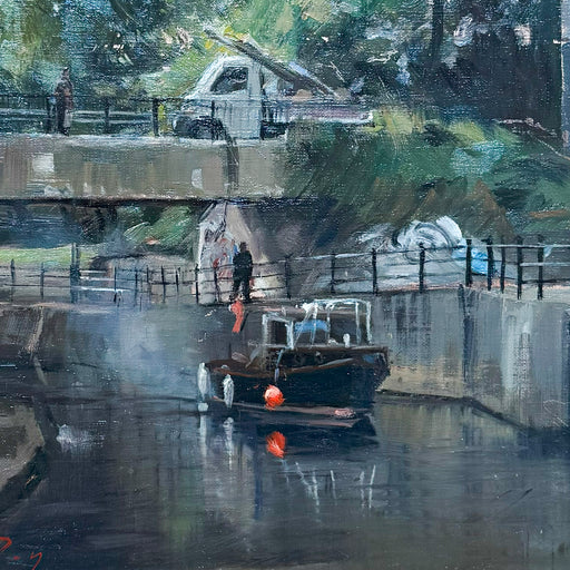 Byker Bank Bridge & Boat