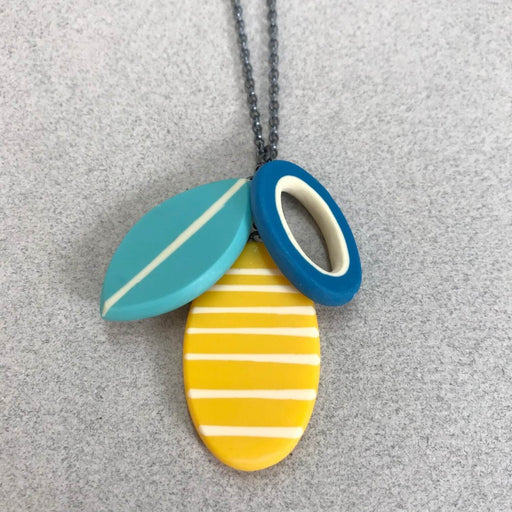 Cluster Necklace Medium by Karen Macmillan | Contemporary jewellery for sale at The Biscuit Factory Newcastle 