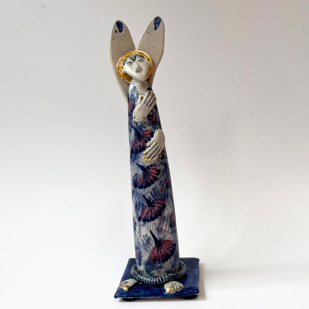 Contented Angel by Helen Martino | Contemporary Ceramics for sale at The Biscuit Factory Newcastle 