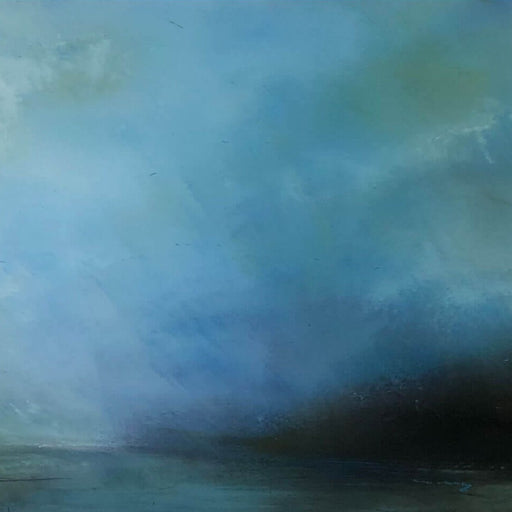 Cool Blue by Paula Dunn | Contemporary Painting for sale at The Biscuit Factory Newcastle 