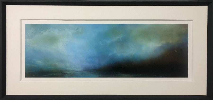 Cool Blue by Paula Dunn | Contemporary Painting for sale at The Biscuit Factory Newcastle