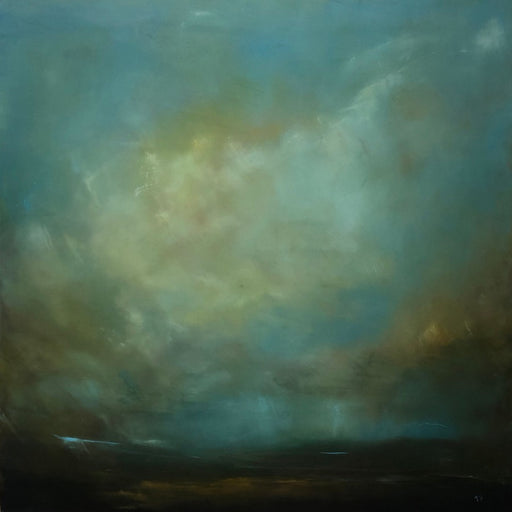 Crack of Light by Paula Dunn | Contemporary Landscape Painting for sale at The Biscuit Factory Newcastle 