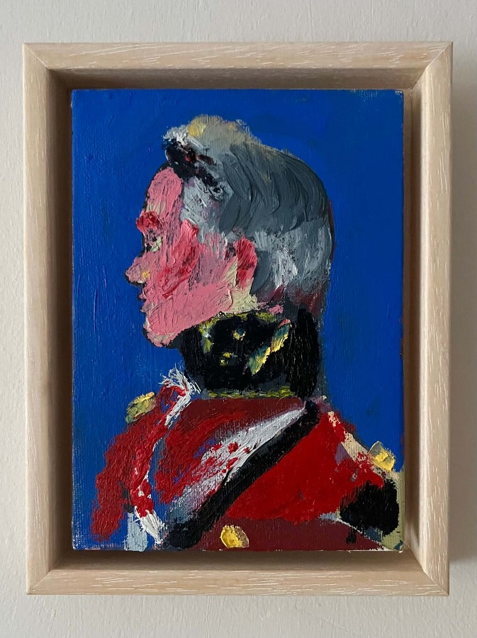 Delacroix by Dan Cimermann | Contemporary Painting for sale at The Biscuit Factory Newcastle