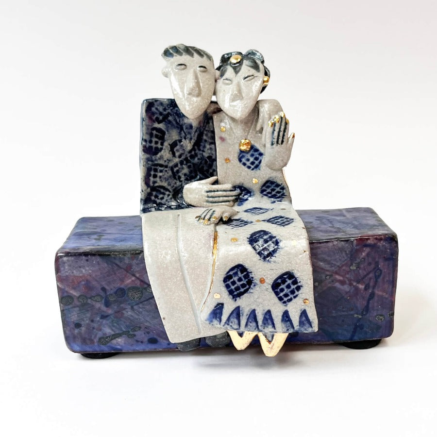 Dreamy Couple by Helen Martino | Contemporary Ceramics for sale at The Biscuit Factory Newcastle 