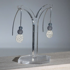 You added <b><u>Drilled Pebble and Bead Earrings</u></b> to your cart.