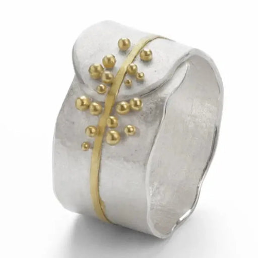 Granulated Ring by Hannah Bedford | Contemporary Jewellery for sale at The Biscuit Factory Newcastle 
