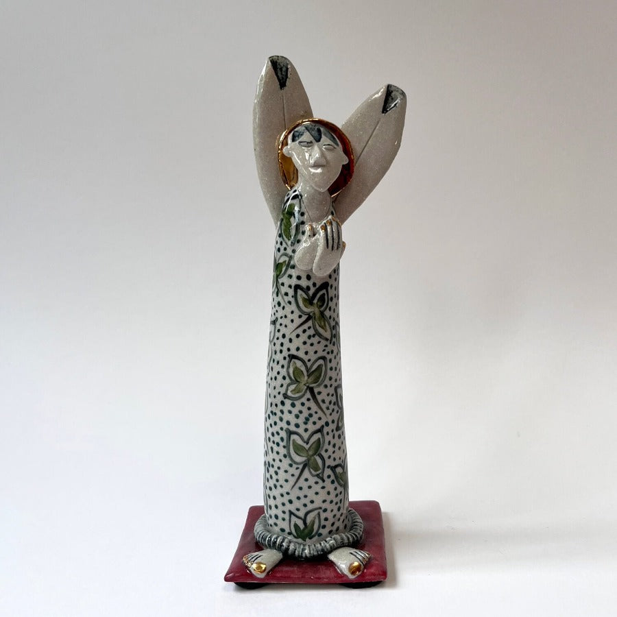 Happy Angel by Helen Martino | Contemporary Ceramics for sale at The Biscuit Factory Newcastle 
