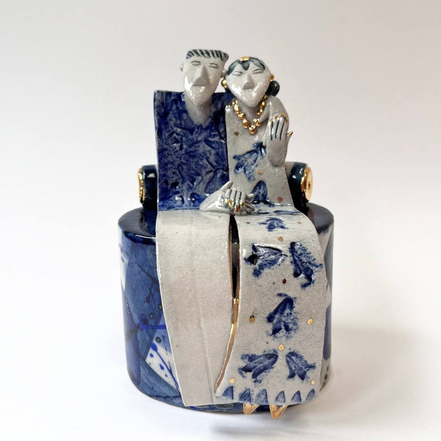 Holding Hands by Helen Martino | Contemporary Ceramics for sale at The Biscuit Factory Newcastle 