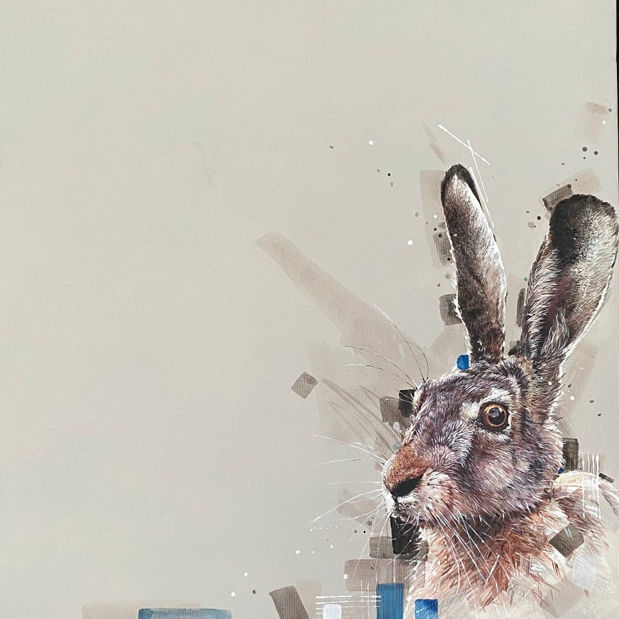 Hugo by Darren Dearden | Contemporary painting for sale at The Biscuit Factory Newcastle 