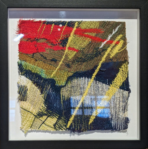 Journey Mapping Northumberland II by Donna Cheshire | Contemporary Textiles for sale at The Biscuit Factory Newcastle 