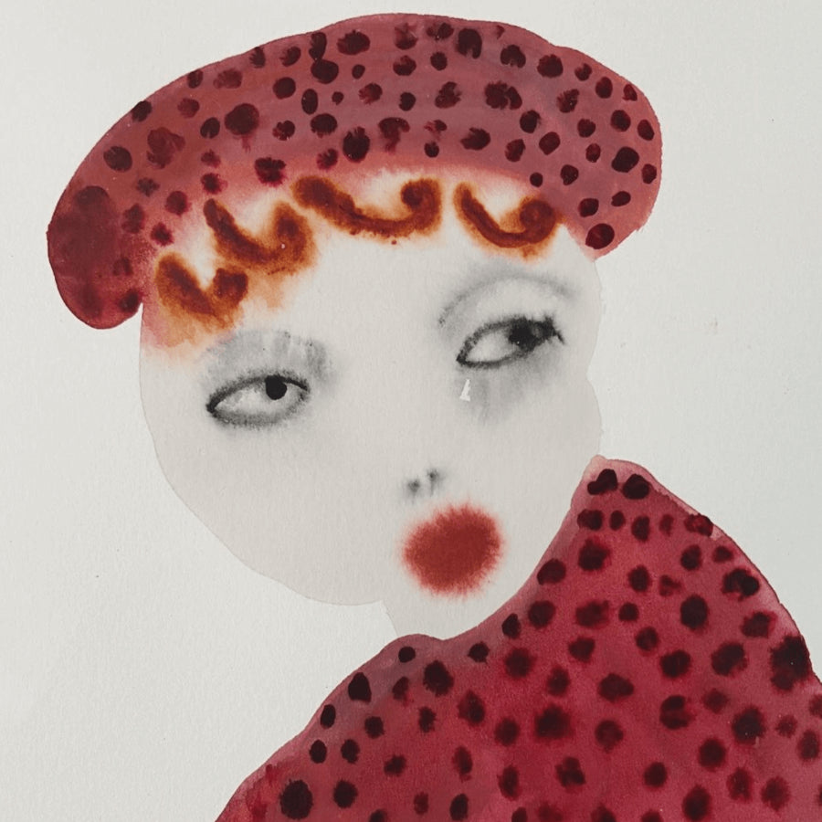 Julie by Bliss Coulthard | Contemporary Painting for sale at The Biscuit Factory Newcastle