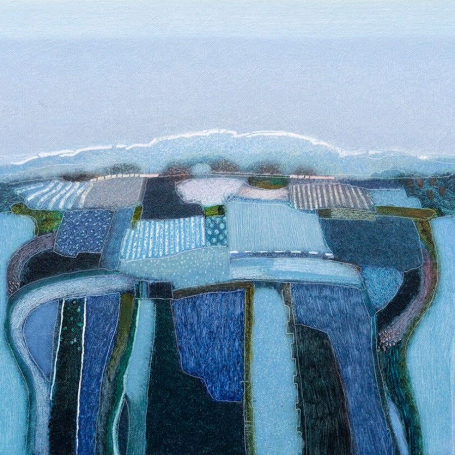 Letting Go of Daylight by Rob van Hoek | Contemporary Painting for sale at The Biscuit Factory Newcastle 