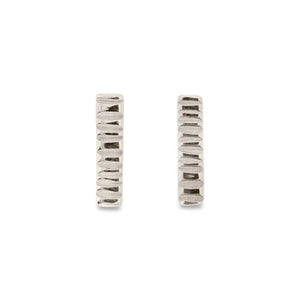 You added <b><u>Long Line Stamped Studs - Silver</u></b> to your cart.