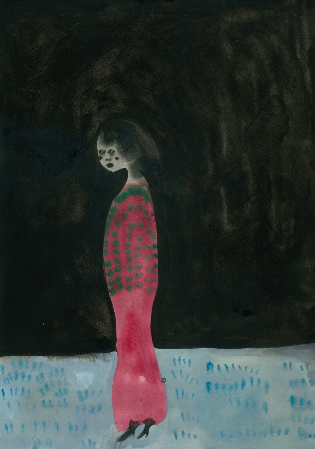 Midnight by Bliss Coulthard | Contemporary Painting for sale at The Biscuit Factory Newcastle