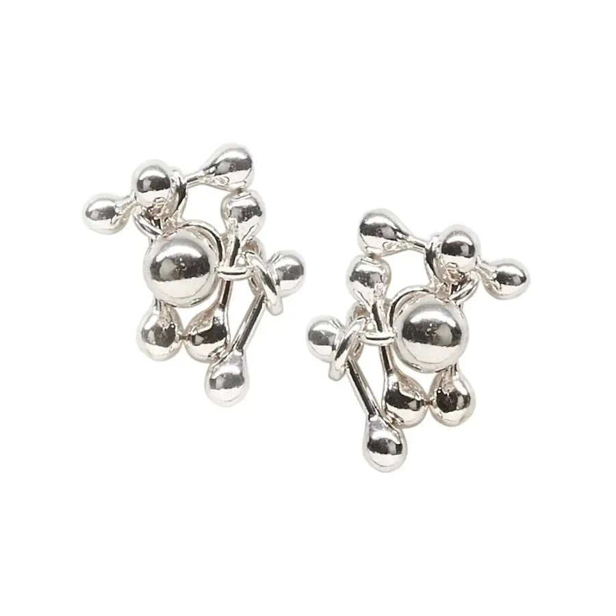 Molecule Stud Earrings by Yen | Contemporary Jewellery for sale at The Biscuit Factory Newcastle 