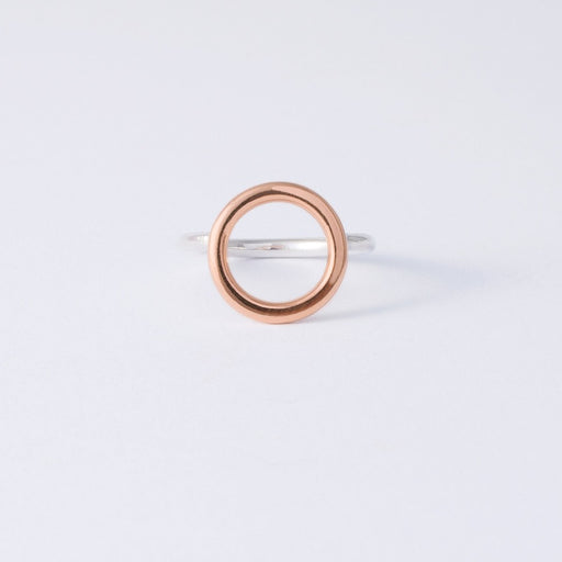 OMG Rose Ring by Jo Irvine | Contemporary Minimalist Jewellery for sale at The Biscuit Factory Newcastle 