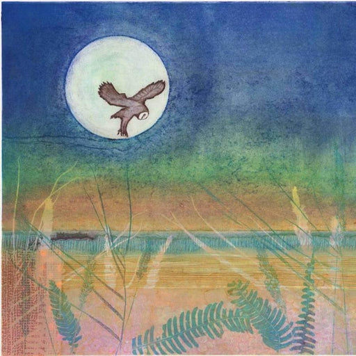 On the Hunt VIII by Carol Nunan | Contemporary Monotype for sale at The Biscuit Factory Newcastle 