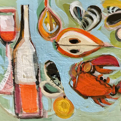 Party Fun by Marissa Weatherhead | Contemporary Painting for sale at The Biscuit Factory Newcastle 