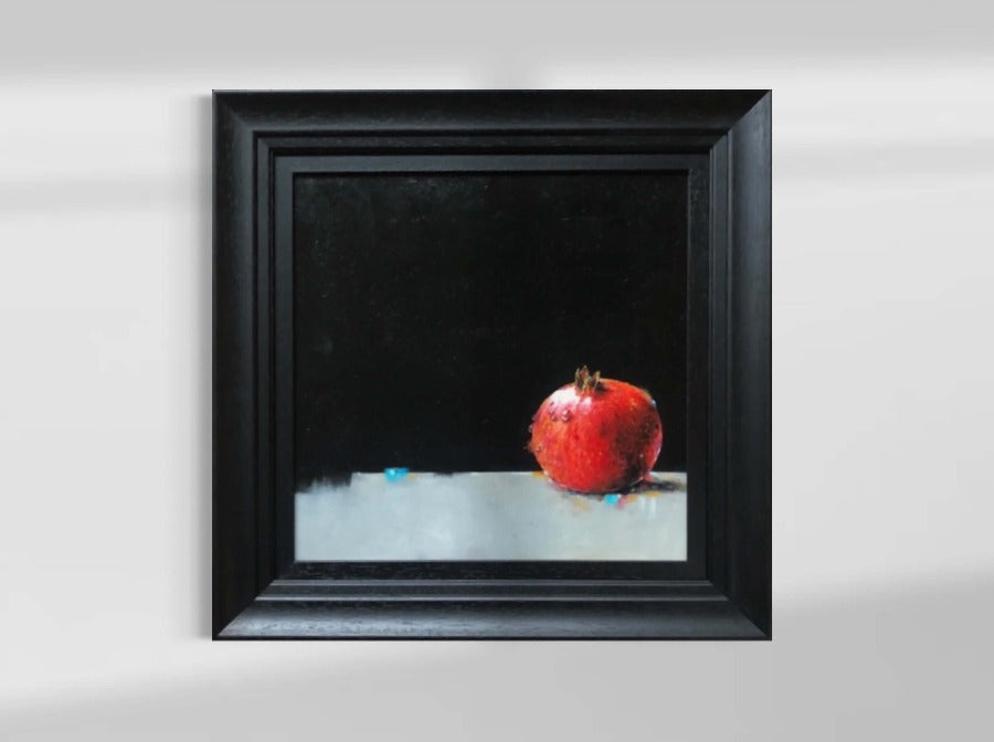 Pomegranate by Darren Dearden | Contemporary still life painting for sale at The Biscuit Factory Newcastle