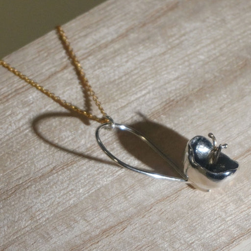 Seed Head Pendant by Silverkupe | Contemporary Jewellery for sale at The Biscuit Factory Newcastle 