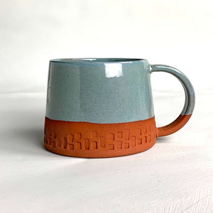 You added <b><u>Squares and Rectangles Coffee Cup - Soft Blue</u></b> to your cart.