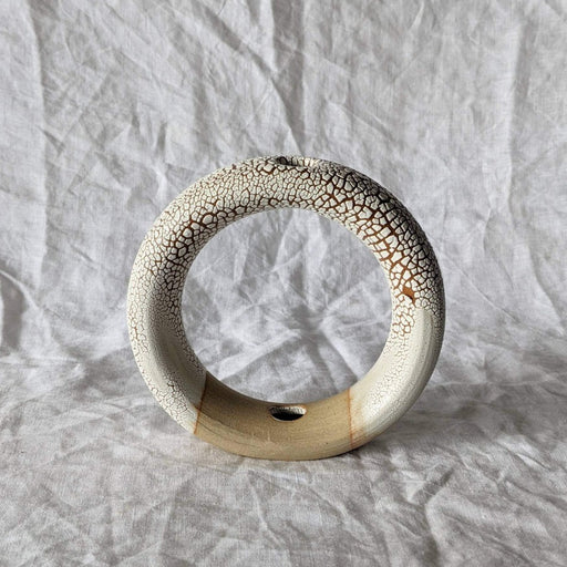 Speckled Doughnut Vase by Rebecca Ridley | Contemporary Homewares for sale at The Biscuit Factory 