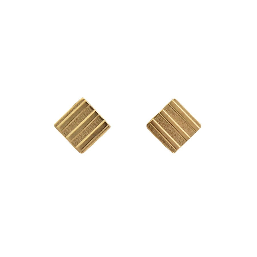 Square Studs by Cara Tonkin | Contemporary Jewellery for sale at The Biscuit Factory Newcastle 