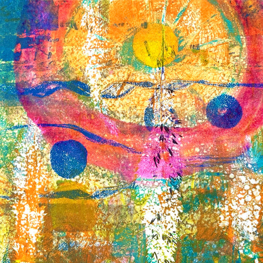 The Sunset Over The Hills