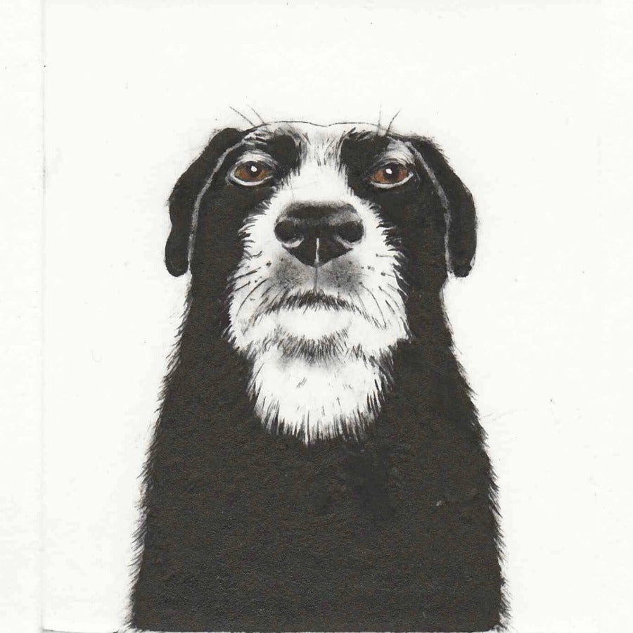 The Boss by Kay McDonagh | Contemporary etchings for sale at The Biscuit Factory Newcastle