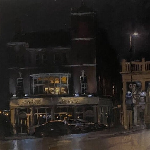 The Bridge Hotel by Kevin Day | Contemporary Painting  for sale at The Biscuit Factory Newcastle 